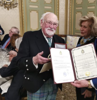 Douglas Wagland, Baron of Pitcruivie