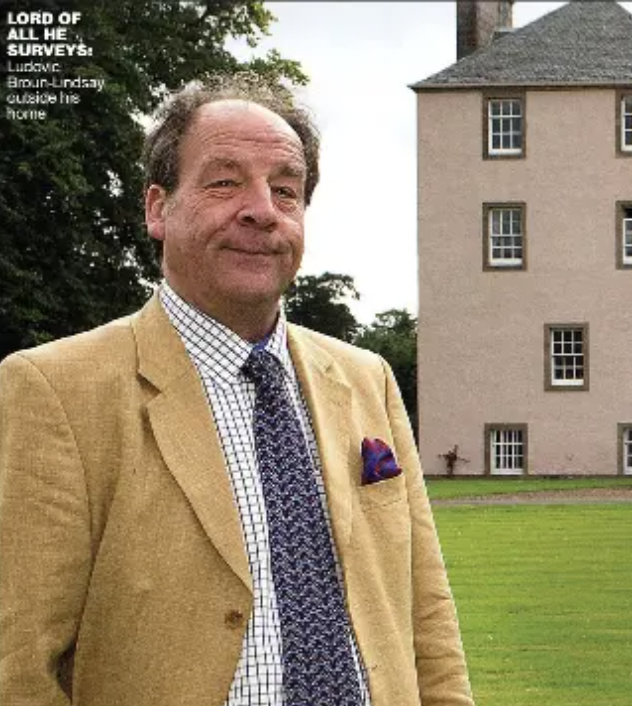 Ludovic Broun-Lindsay, Baron of Colstoun