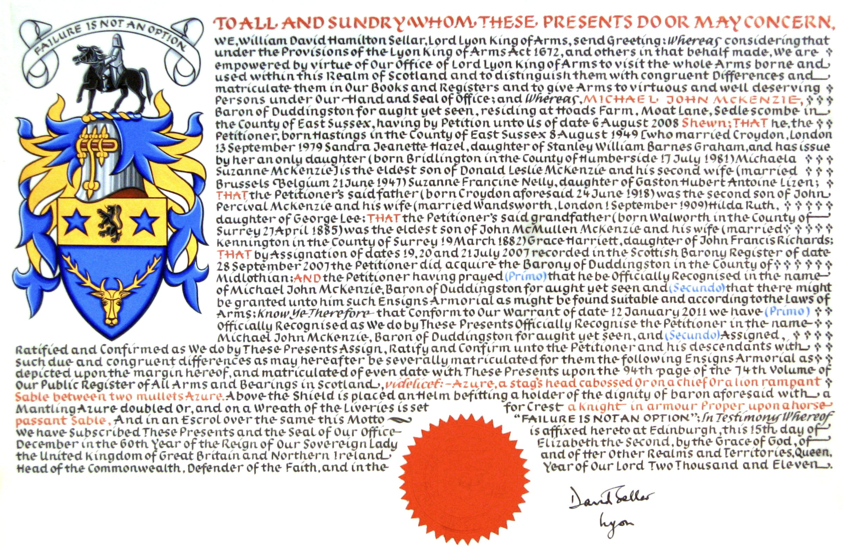 Authentication stamp