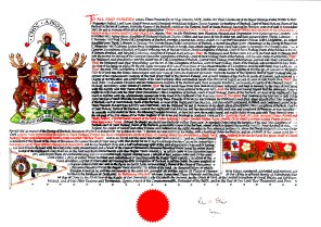 Authentication stamp