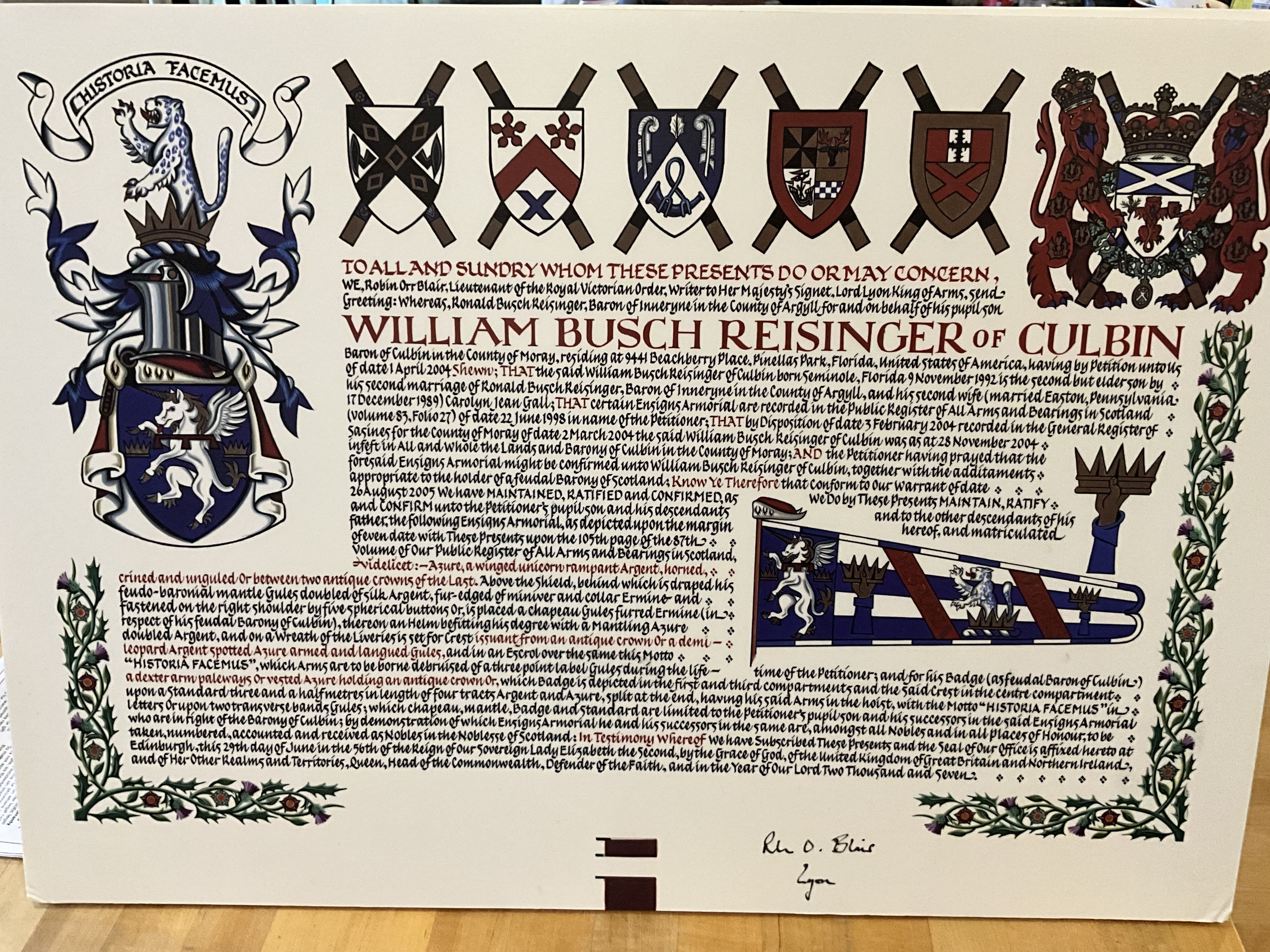 Authentication stamp