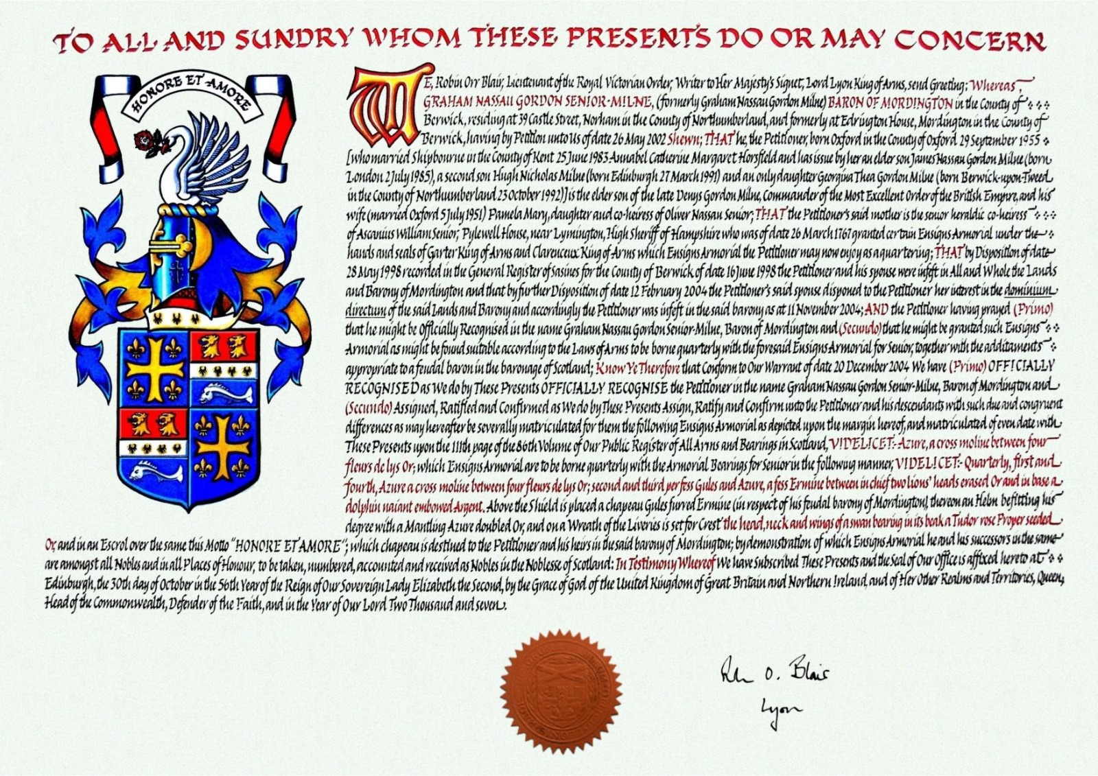 Authentication stamp